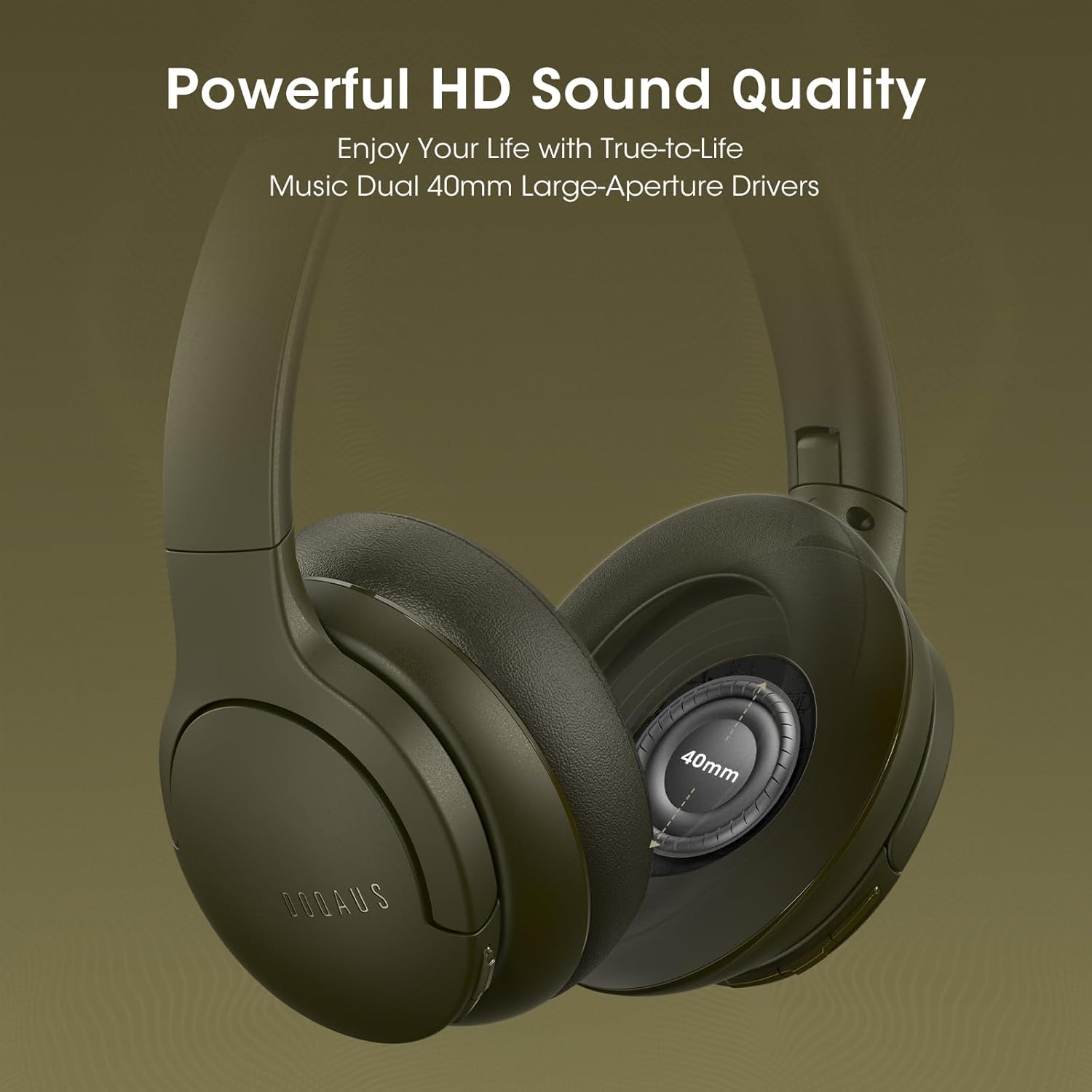 Thumbnail 3 de DOQAUS LIFE4 Bluetooth Headphones 90H playtime