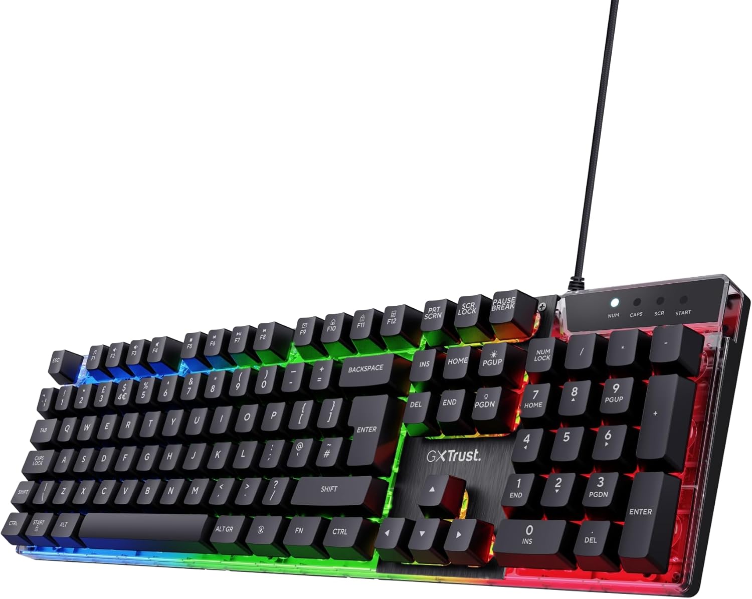Detalle de Trust GXT 835 Azor Gaming Keyboard UK