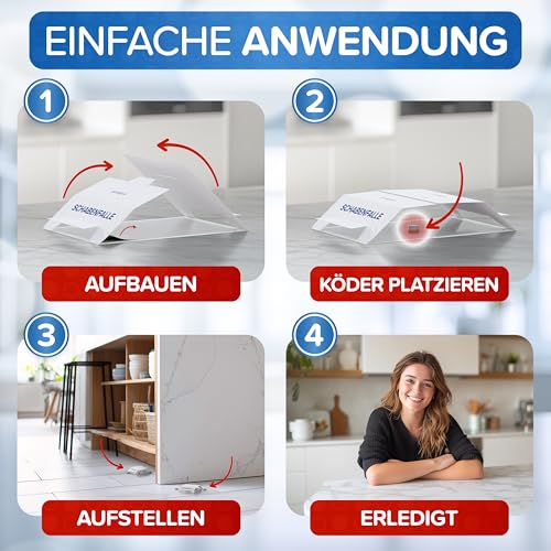 Thumbnail 3 de Patronus Schabenfalle [9X] mit effektiven & giftfreien Ködertabletten