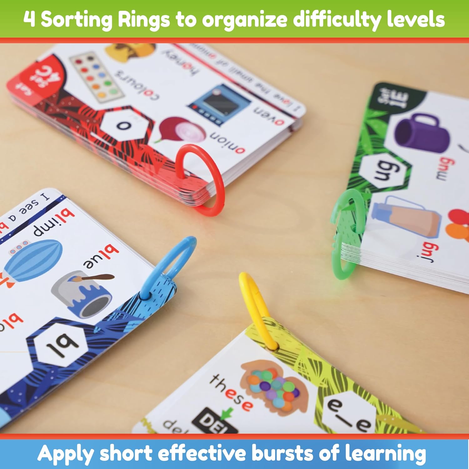 Thumbnail 6 de THE BAMBINO TREE Phonics Flash Cards: Learn to Read in 20 Stages