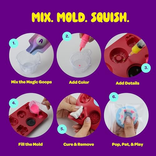 Thumbnail 1 de Dan&Darci Taba Squishy Making Kit for Kids – Craft Your Own Cute Squishies