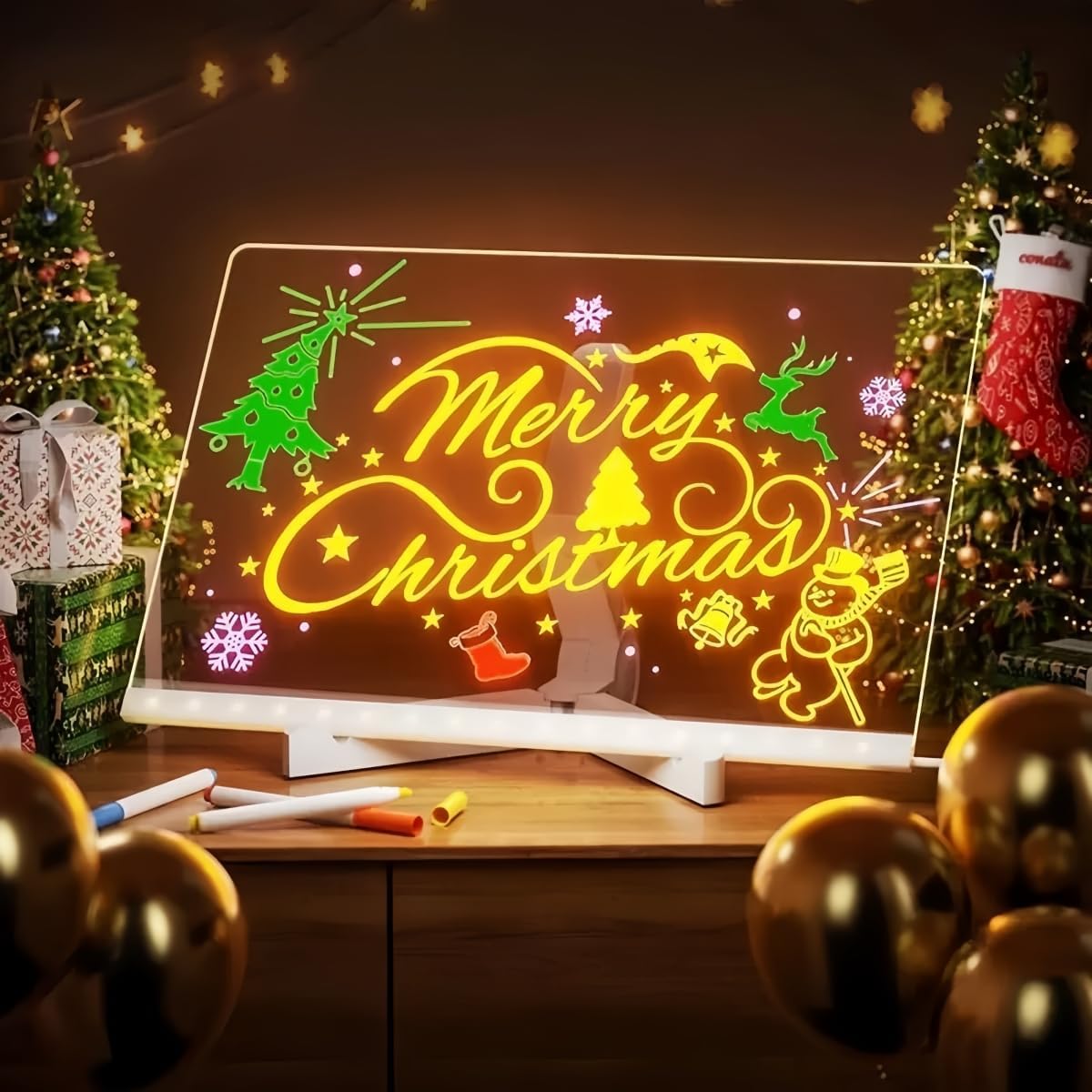 Thumbnail 6 de LED Note Board 30x20cm acrylic light-up board 📺