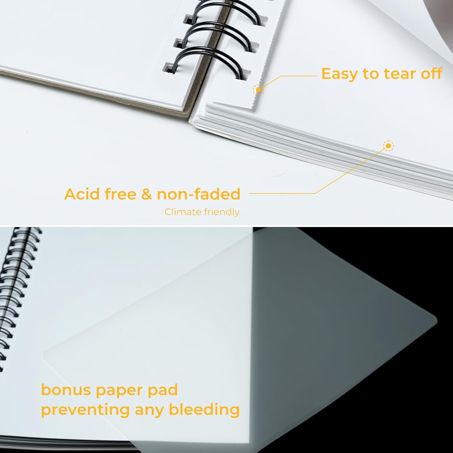 Thumbnail 2 de Ohuhu A4 Skizzenbuch Mischtechnik 200 g/m² 🖊️