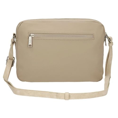 Detalle 1 de Pepe Jeans Jana Bandolera beige 24×16×9 cm