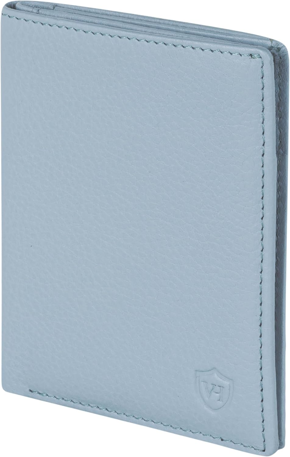 Detalle de VON HEESEN Leder Geldbörse mit Münzfach RFID Schutz