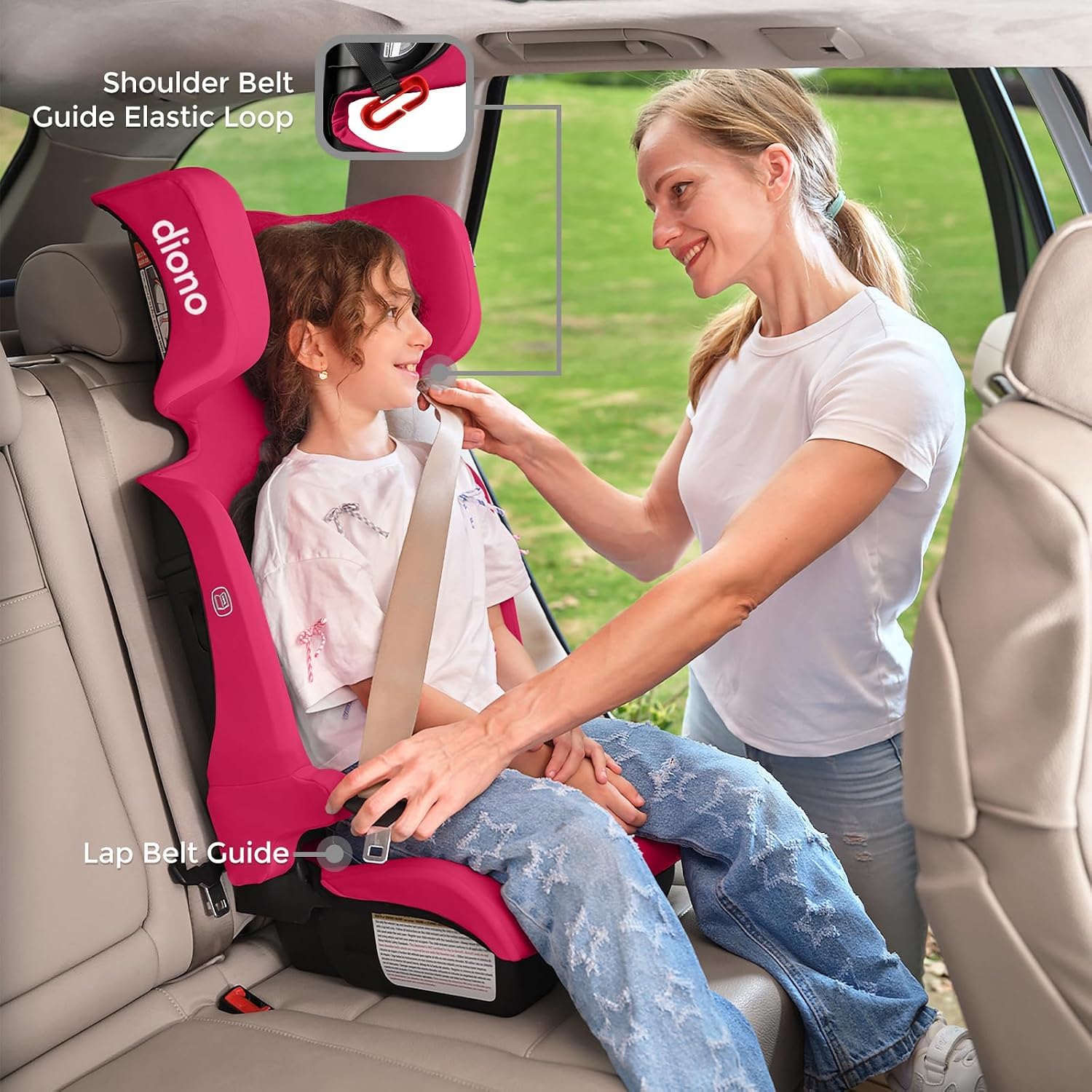 Detalle 1 de Diono High-Back Booster Seat, Foldable