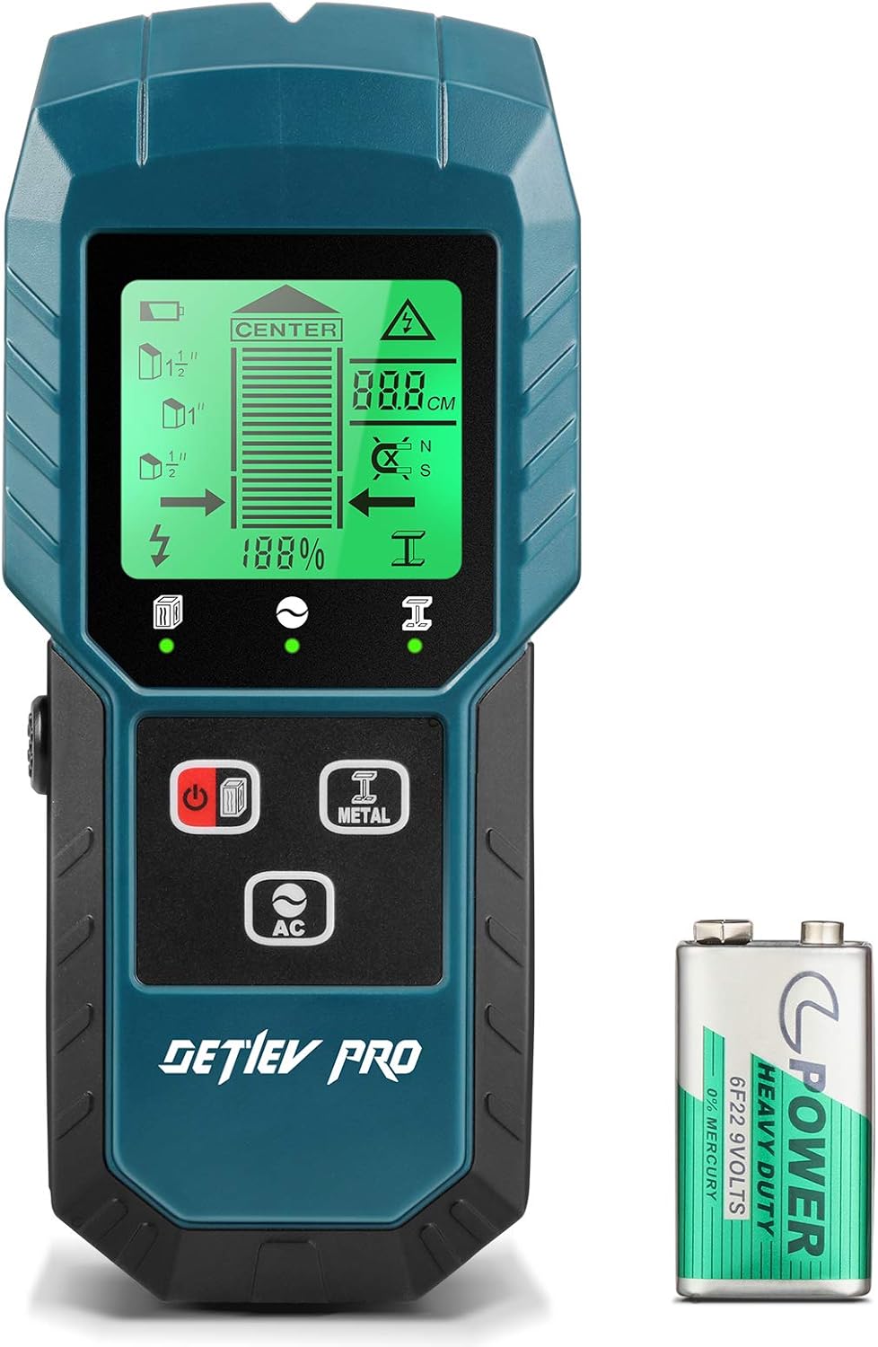 Detalle de DETLEV PRO 5 in 1 Rilevatore Digitale cavi e tubi 5 modalità