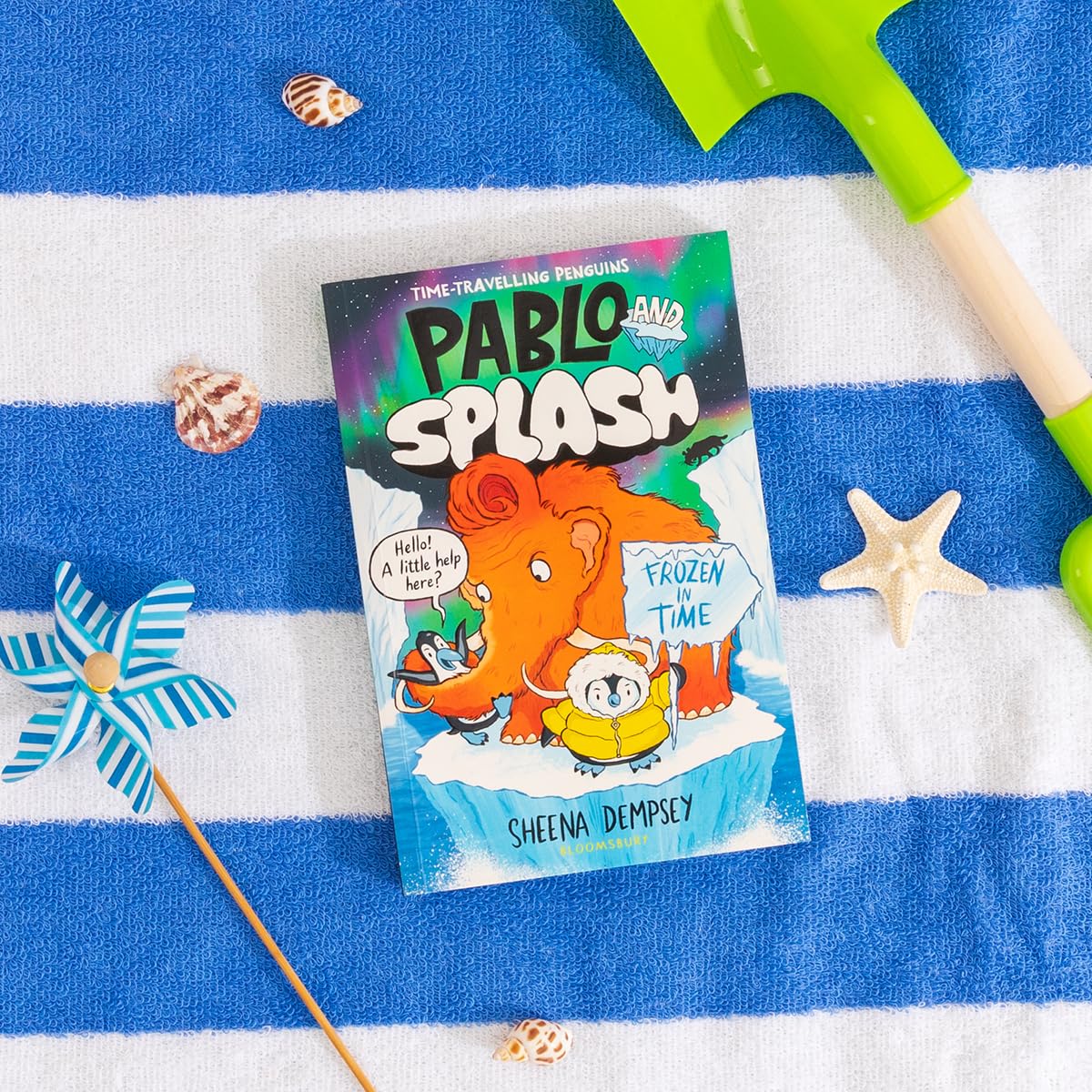 Detalle de Pablo and Splash: Frozen in Time – kindergraphic novel over tijdreizende pinguïns