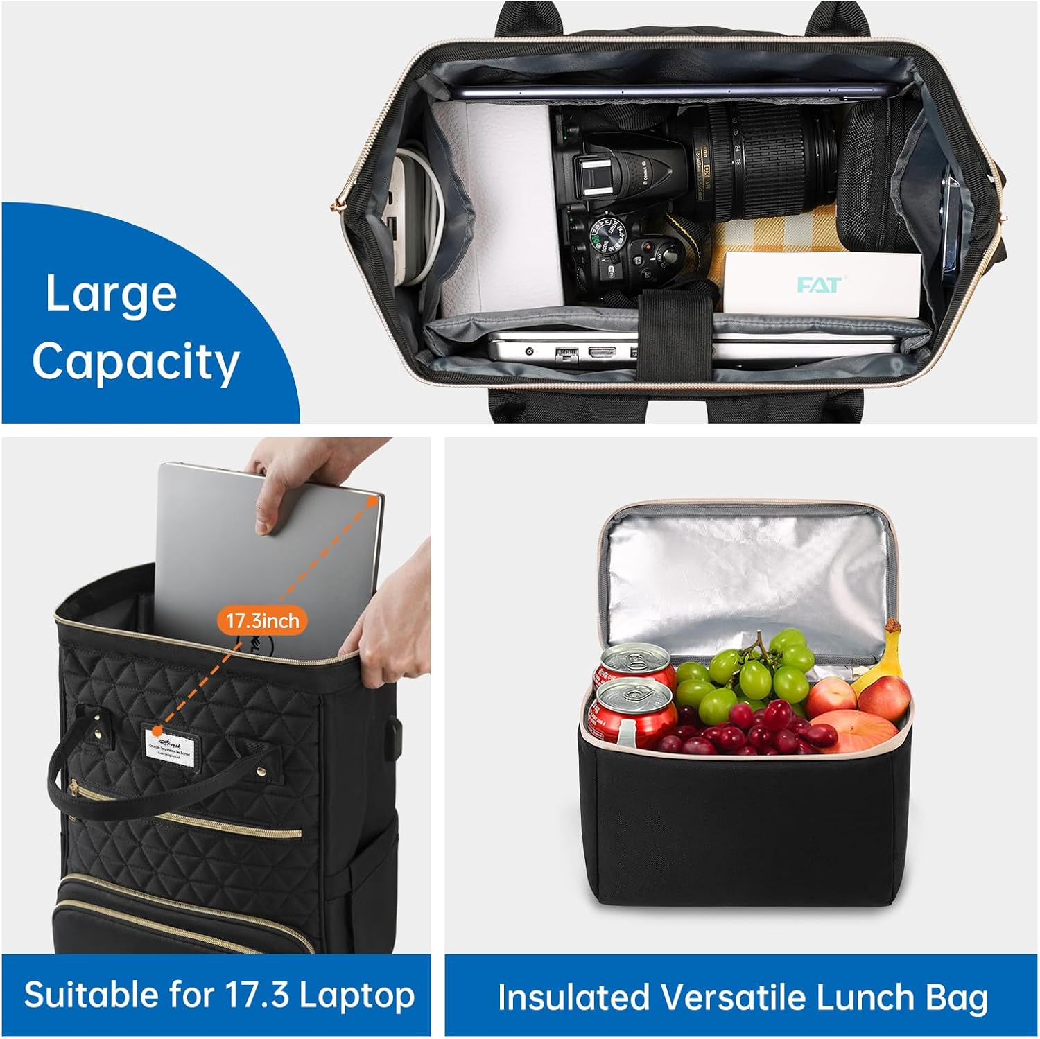 Thumbnail 6 de ETRONIK 17.3 Inch Laptop Lunch Backpack