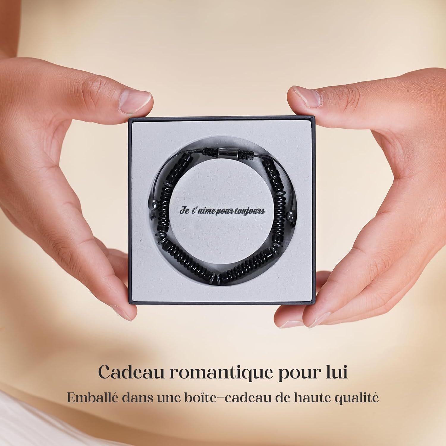 Thumbnail 1 de Bracelet homme Lueaurra « idée cadeau » pour Saint-Valentin, anniversaire et Noël