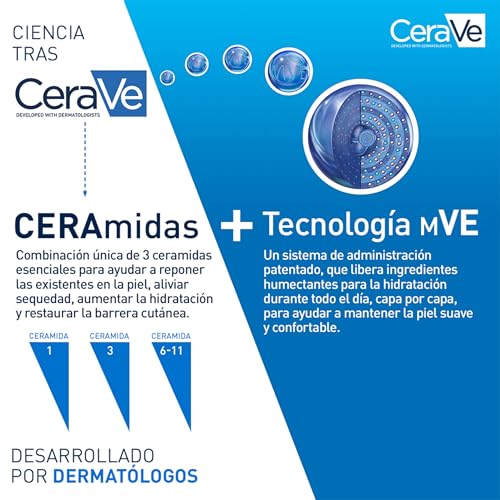 Detalle de CeraVe Hydrating Cleanser Gel limpiador hidratante en crema 473 ml