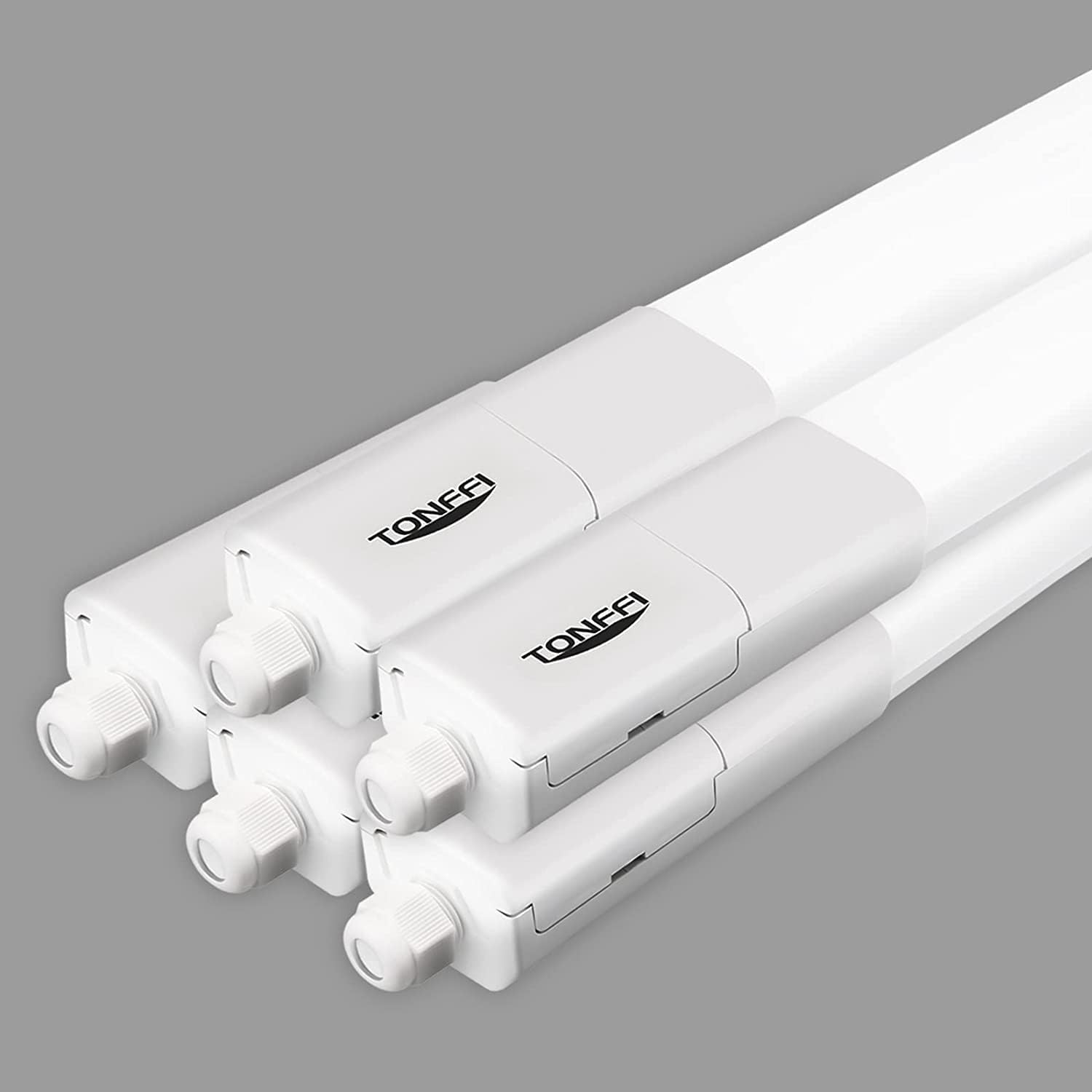 Detalle de TONFFI LED Feuchtraumleuchte 150 cm 60W