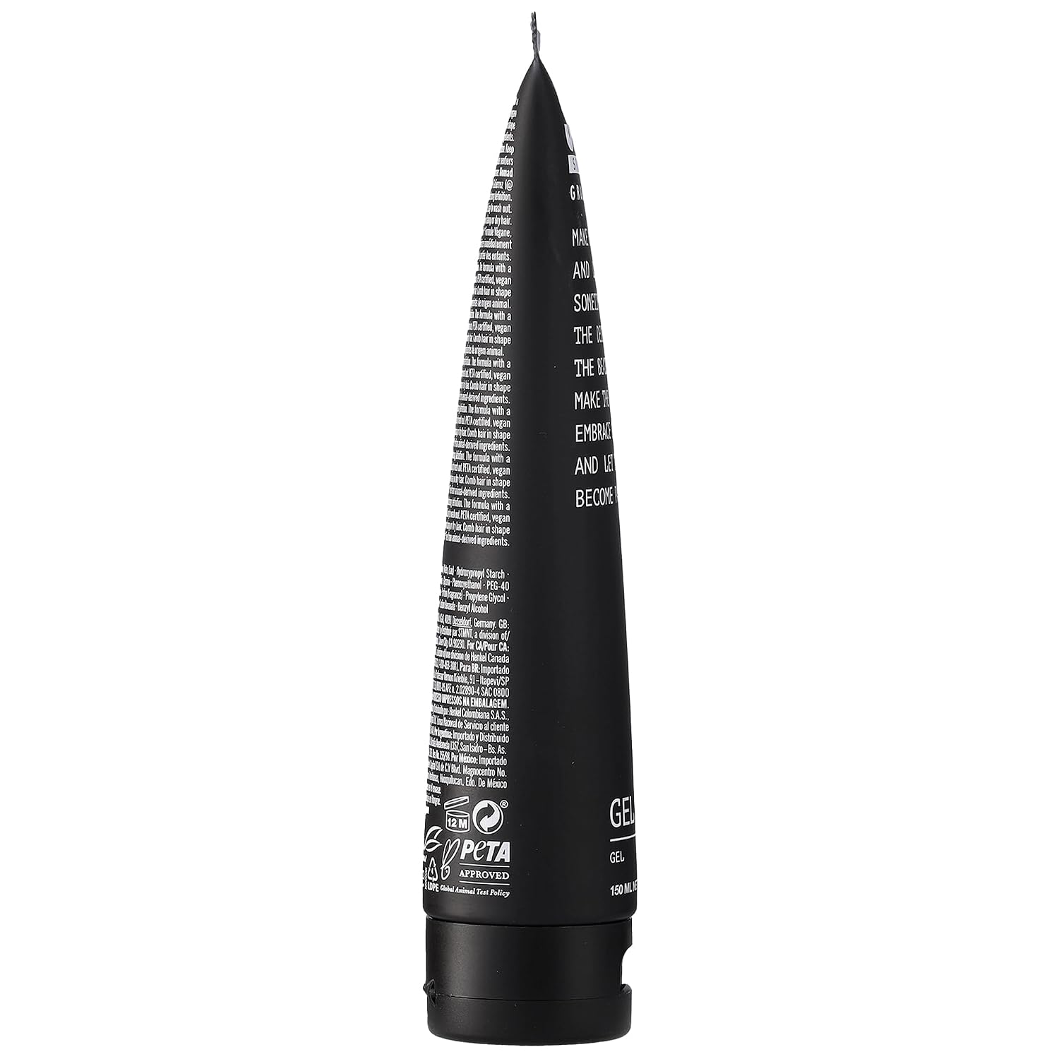 Detalle 2 de STMNT STATEMENT GEL 150 ml – starker Halt, halbmattes Finish, mit Holzkohle