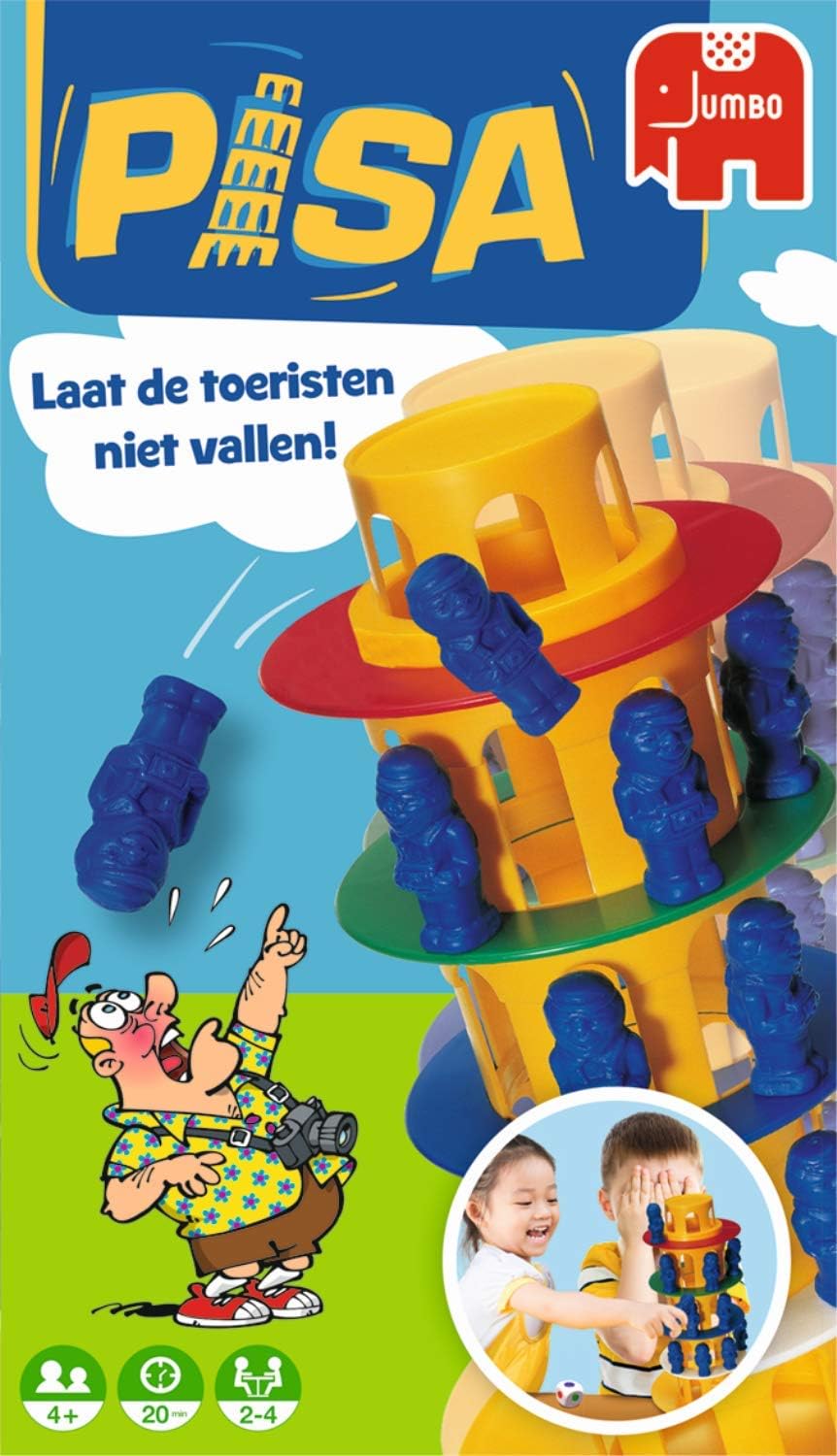 Thumbnail 4 de Jumbo 00108" Wieża od Pisa – gra dla 2–4 graczy od 5 lat