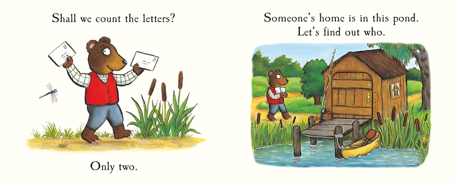Thumbnail 3 de Postman Bear: A Lift-the-flap Book – flapjesboek voor kinderen van 2 tot 5 jaar