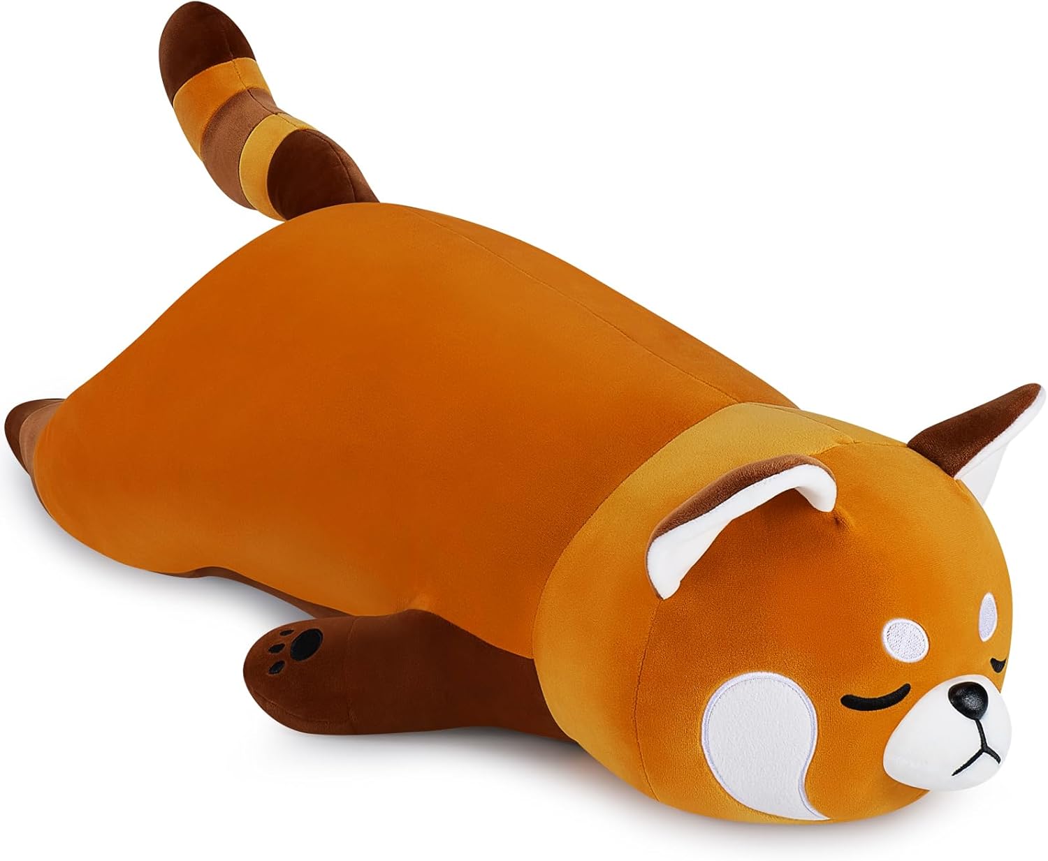 Detalle de Red Panda Plush Toy 29.9 Inch – Giant Soft Pillow & Cuddly Cushion