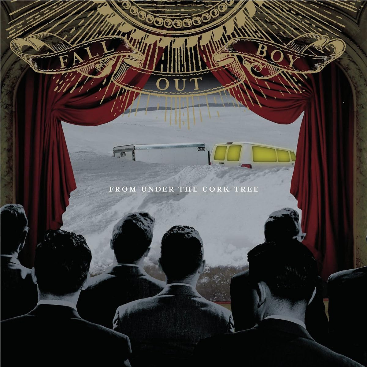 Detalle de Fall Out Boy『From Under the Cork Tree』アルバム、「Sugar, We're Going Down」収録