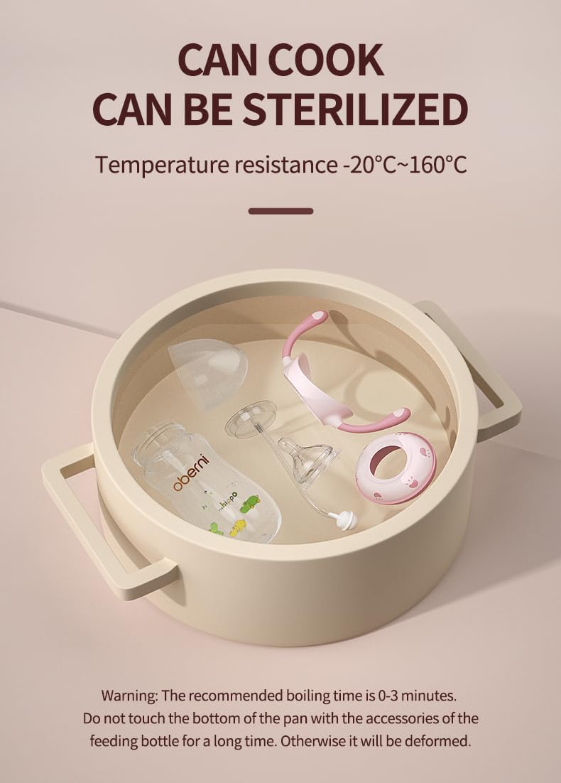 Thumbnail 5 de Oberni Anti-Colic Baby Bottle 270 ml in Pink