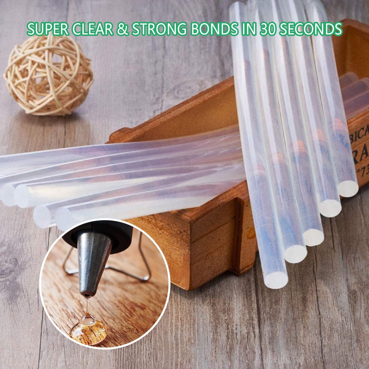 Thumbnail 2 de RnCop Hot Glue Sticks 150 pack 7mm x 100mm