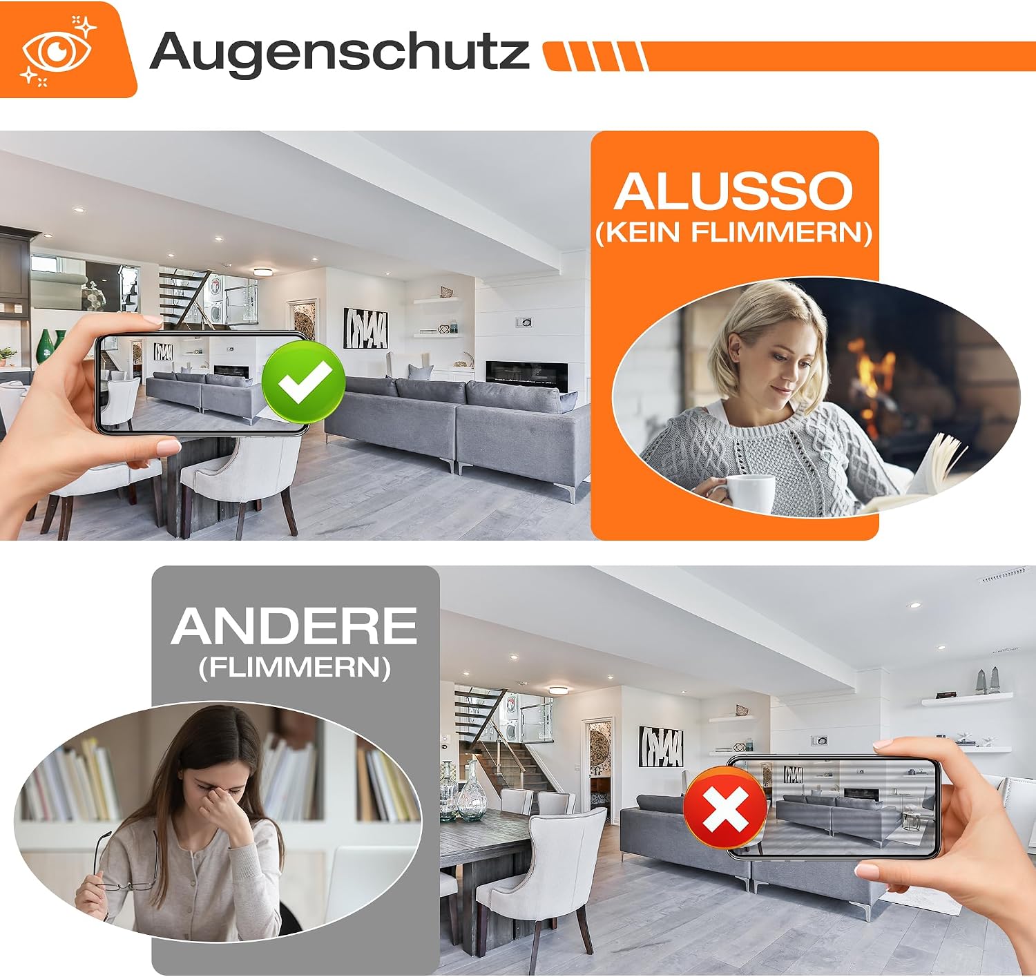 Thumbnail 6 de ALUSSO GU10 LED Lampe, 5W, 6000K kaltweiß, 400 lm – 4er Pack