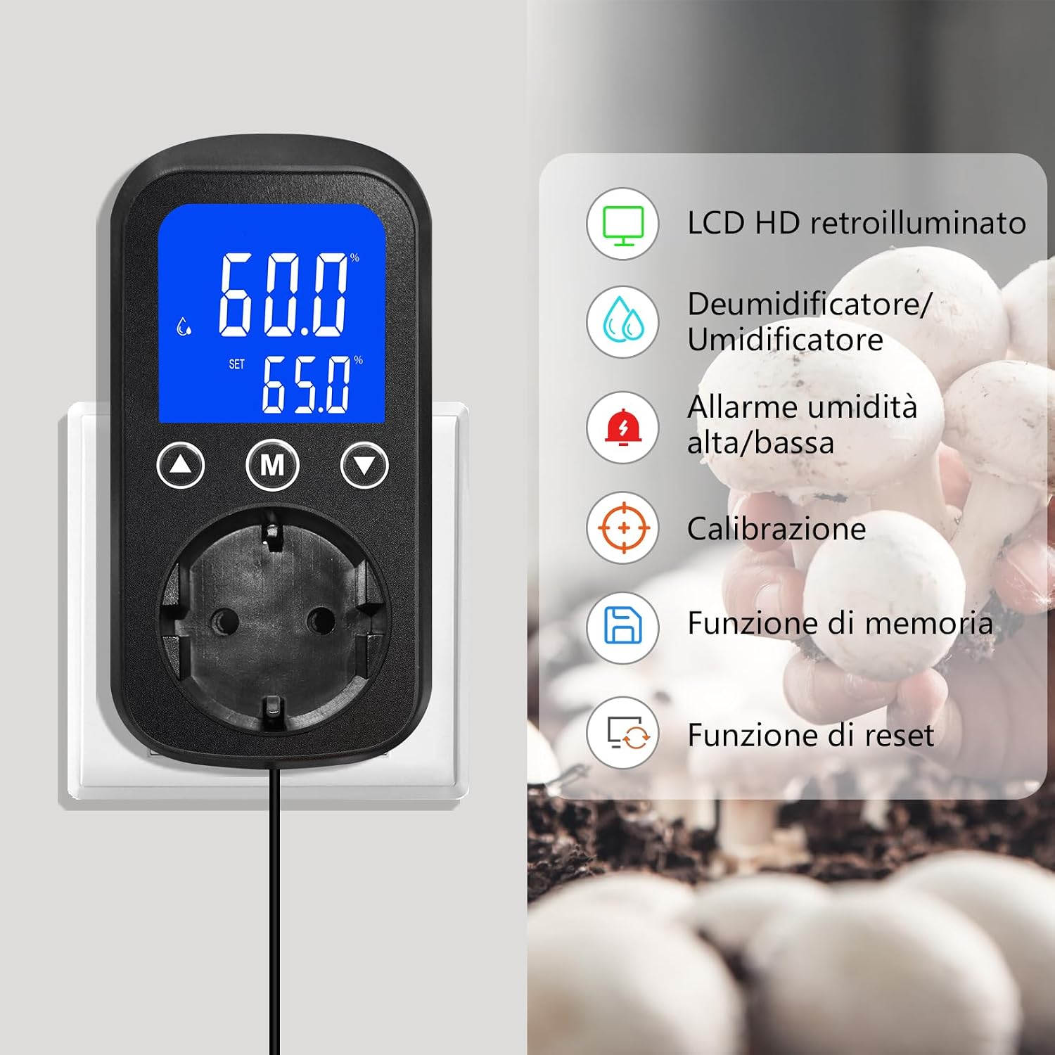 Thumbnail 1 de KETOTEK KT2200 regolatore di umidità per serra e coltivazione