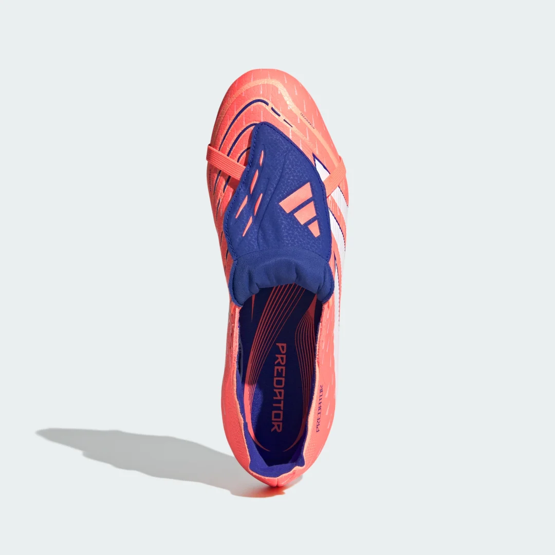 Detalle de Adidas Predator League bota plegable naranja