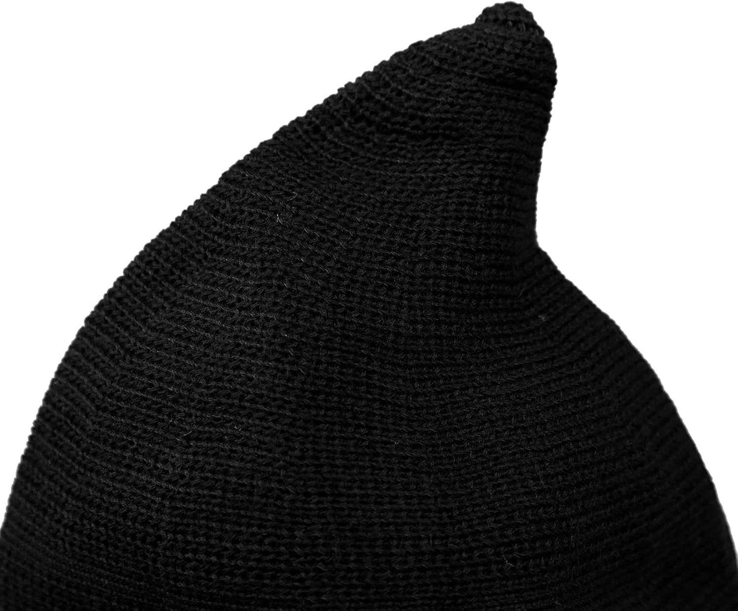 Detalle 2 de HKSICHENGKEJIUK Halloween Witch Hat with Rose Bow – One-Size Gothic Knit Wide-Brim Headwear