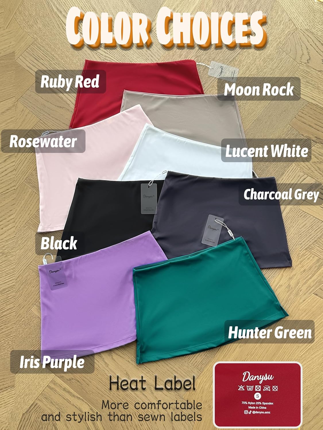 Detalle de Danysu Stretchy Mini Skort 1 cm