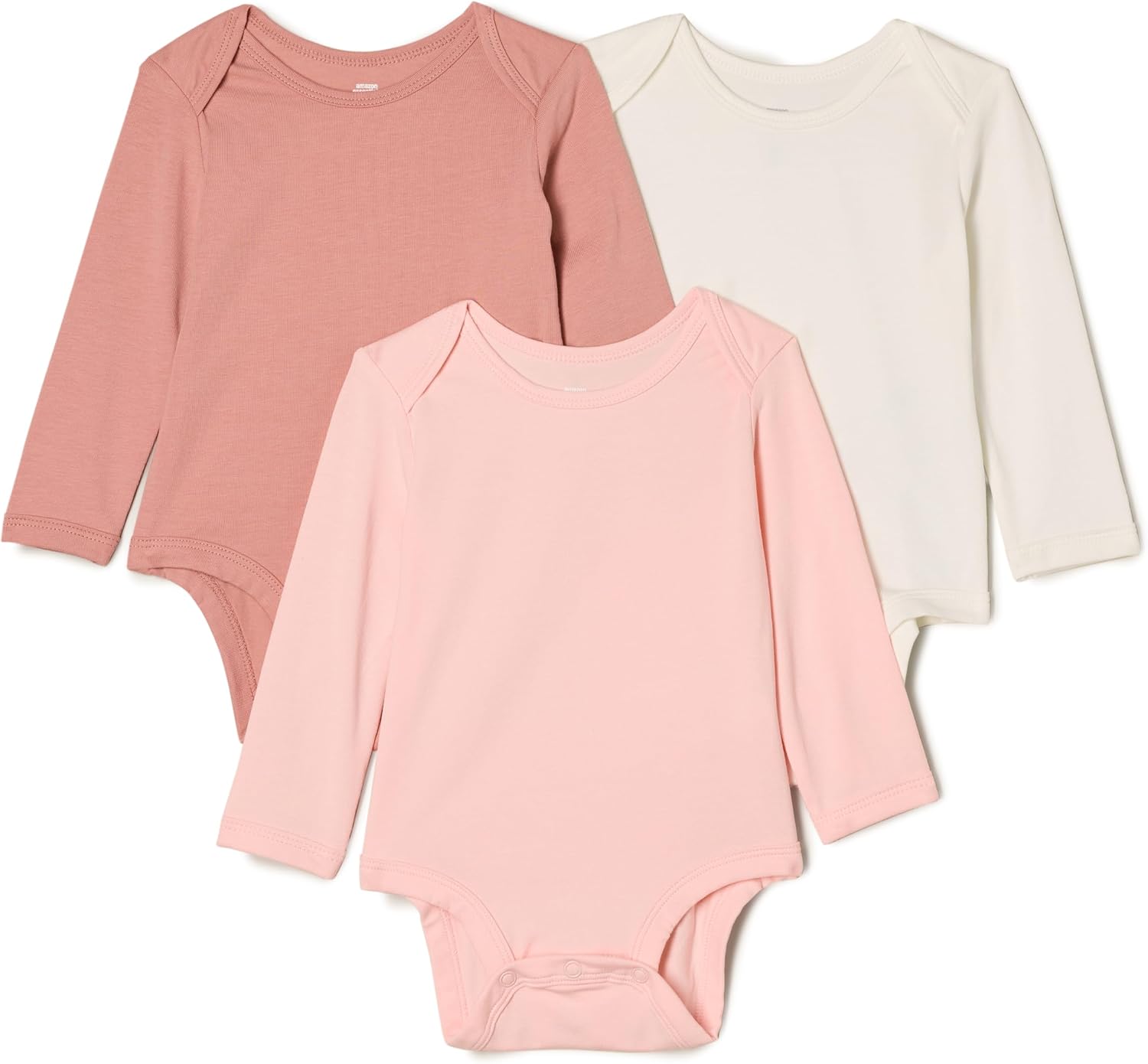 Thumbnail 6 de Amazon Essentials x Sofia Grainge Langärmliger Baby-Body mit Rundhalsausschnitt, 3er Pack
