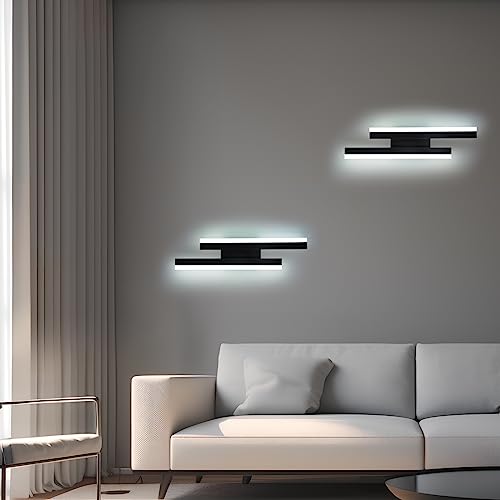 Thumbnail 6 de Riserva Apliques de Pared Interior 16W 1800LM – Negro, Luz Fría 6500K