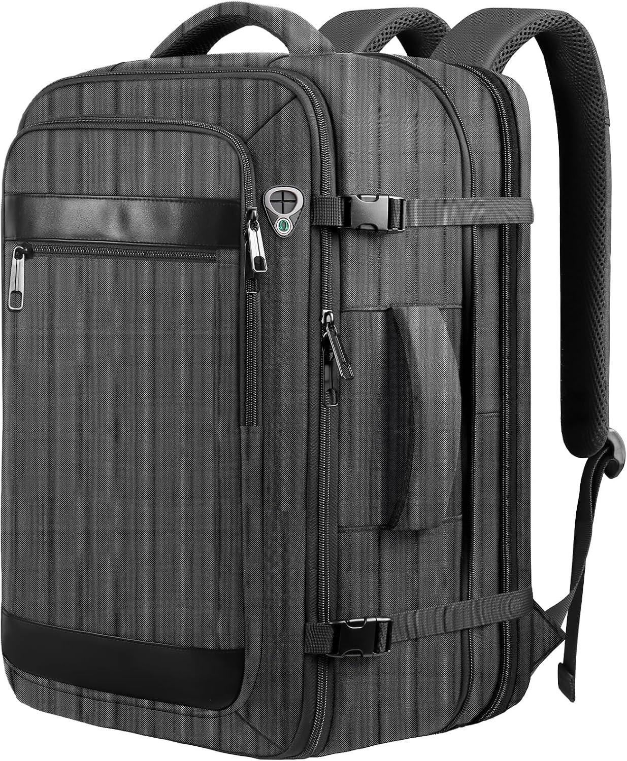 Detalle de Expandable Travel Laptop Backpack, 17.3-Inch