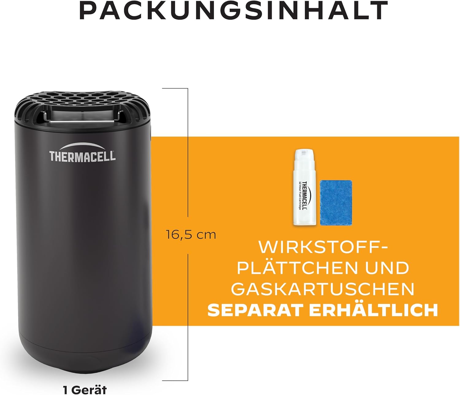 Thumbnail 2 de Thermacell Protect Basisgerät – Mückenabwehr ohne Wirkstoffplättchen, Graphit