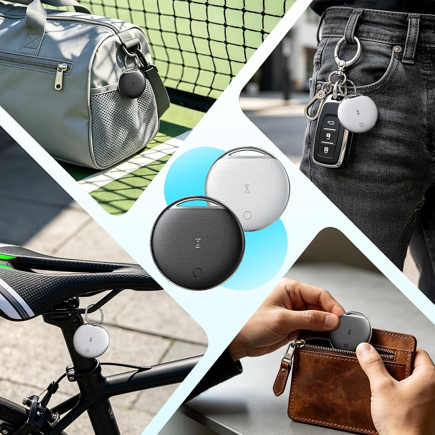 Detalle 2 de Air Tag for Android Smart Tags, 4-Pack