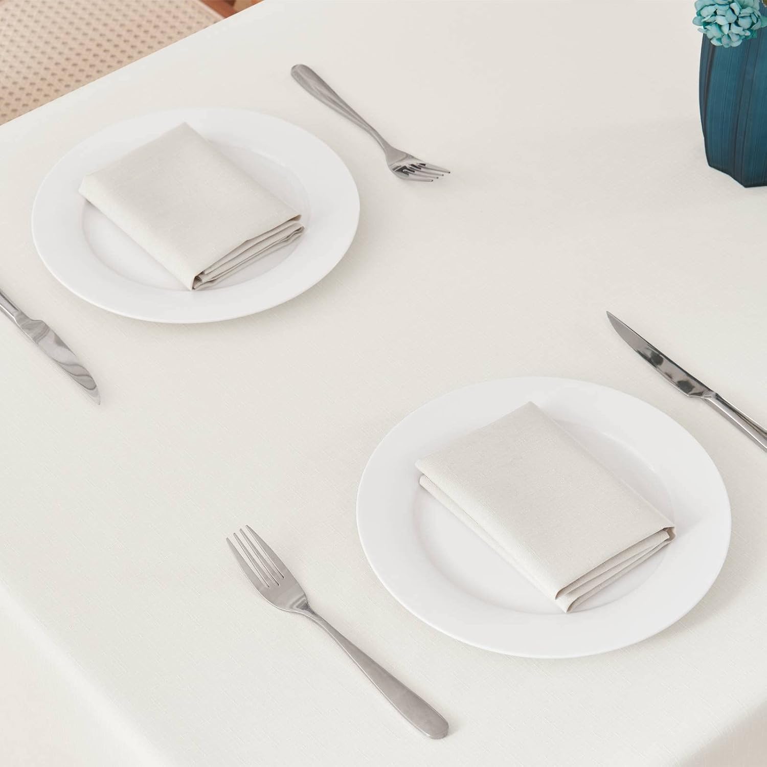 Detalle 2 de Veblandy Rectangle Tablecloth 60x104 inch 🍽