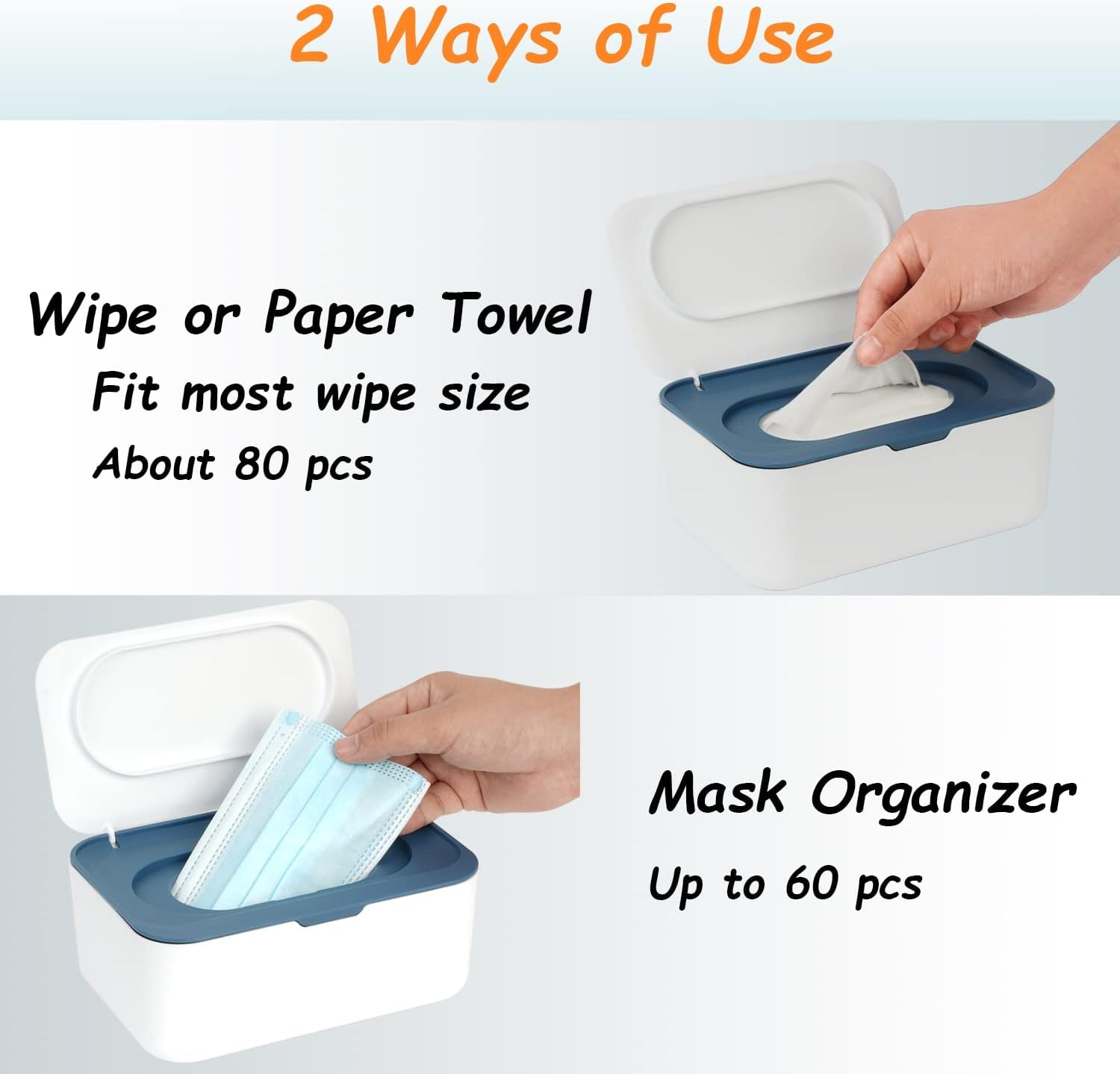 Thumbnail 4 de Seposeve Refillable Wipe Dispenser — Blue