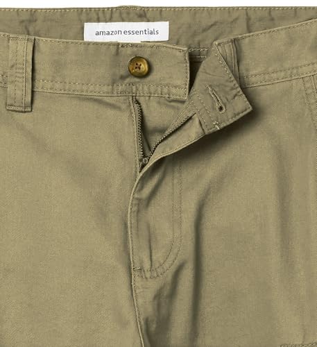 Thumbnail 8 de Amazon Essentials Pantalones Cortos Cargo de Corte Clásico para Hombre (25 cm) en Marrón Caqui, 40W