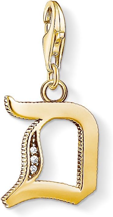 Detalle 2 de Thomas Sabo Letra H colgante 6 cm Plata 925
