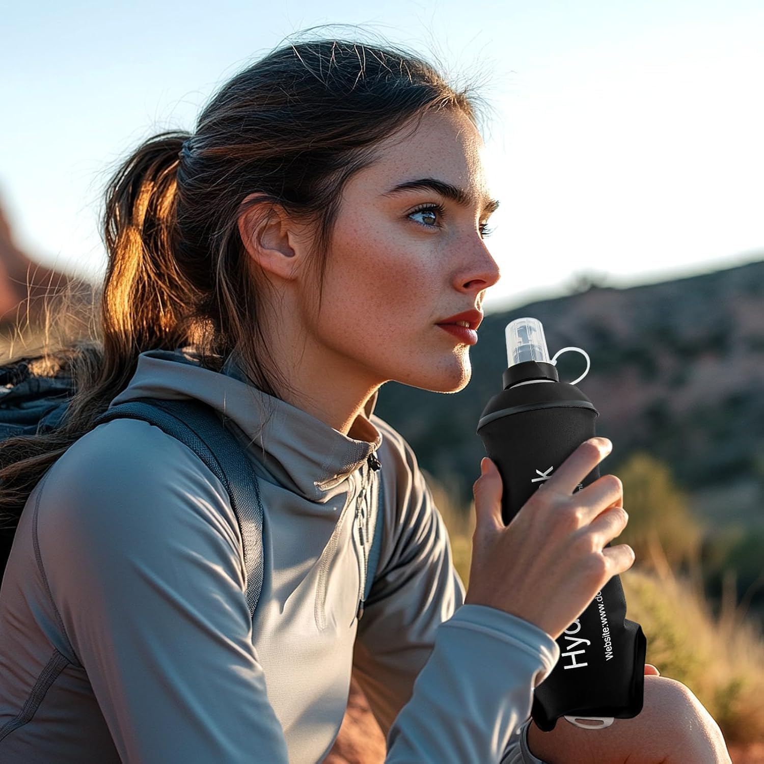 Thumbnail 5 de AXEN 500ML Soft Flask for running