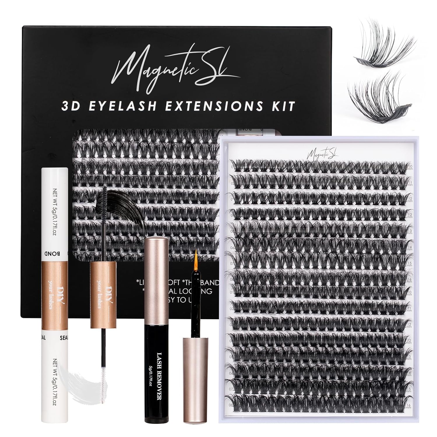 Thumbnail 6 de Lash Clusters DIY Extensions Kit 320pcs