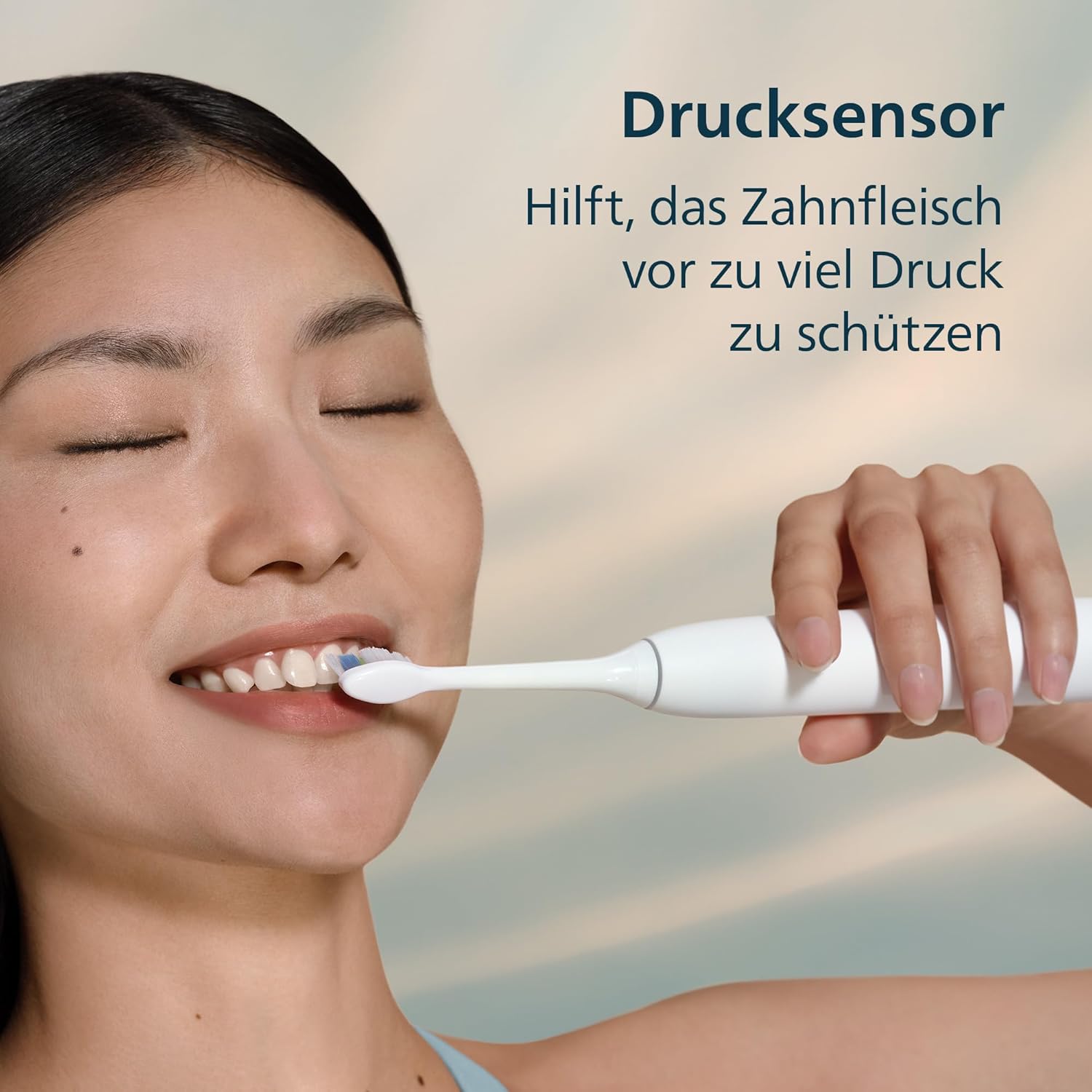 Thumbnail 4 de Philips Sonicare 5300 HX7108/04 – elektrische Schallzahnbürste mit Andruckkontrolle und 2 Intensitätsstufen