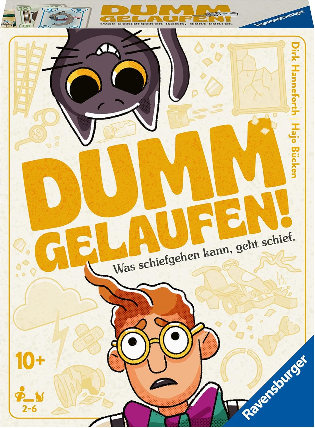 Detalle de Ravensburger 20968 Dumm Gelaufen! Kartenspiel 2‑6 Spieler