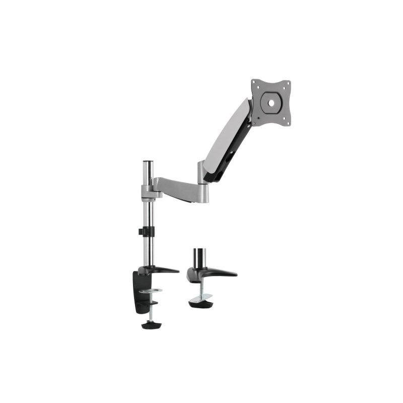 Detalle de Equip 650112: Soporte para Monitor 13"–27" con Brazo Inclinable y Giro 360º, Vesa 100x100, até 9 Kg