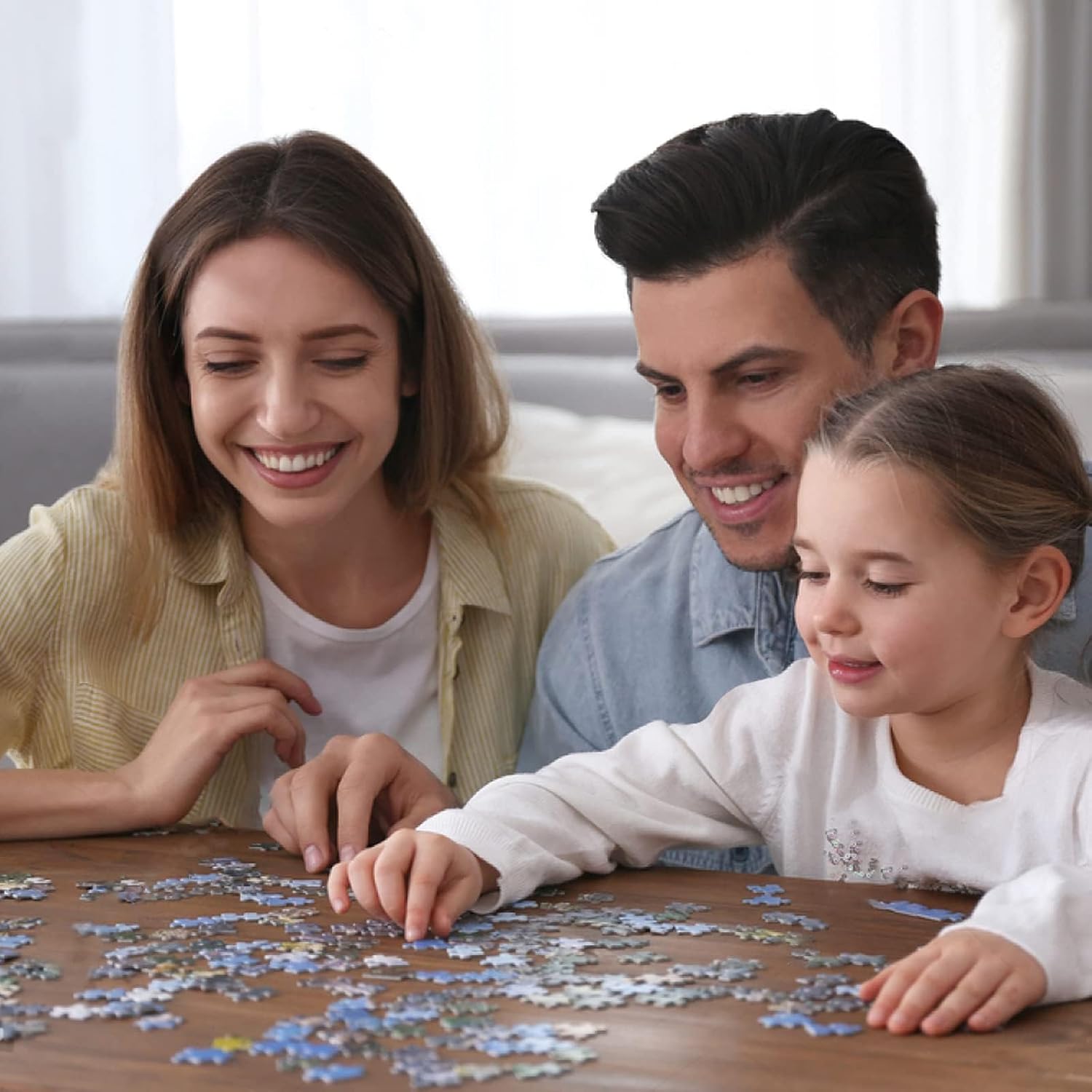 Thumbnail 5 de HUADADA Jigsaw Puzzle 1000 Pieces Beach Shells 🧩
