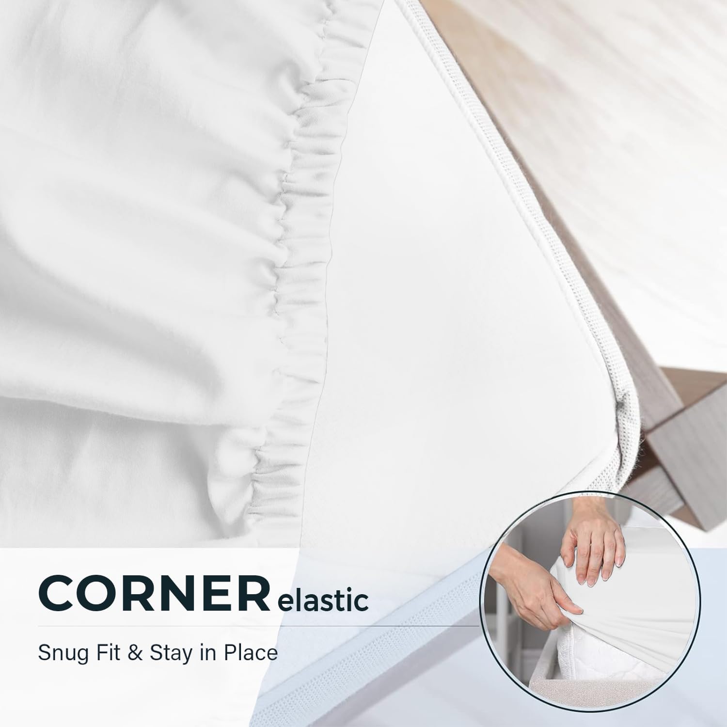 Thumbnail 6 de Aspire Homeware Double fitted sheet keyword 25 cm deep