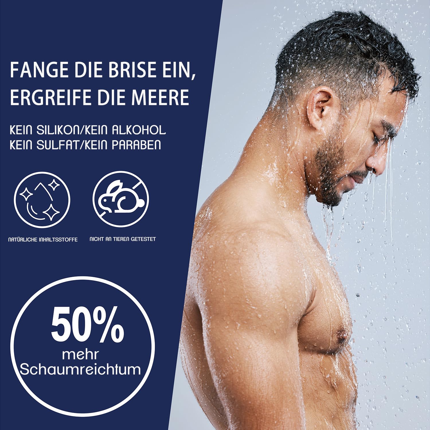 Detalle 2 de BODY & EARTH Geschenke für Männer – Geschenkbox zur Sportreinigung