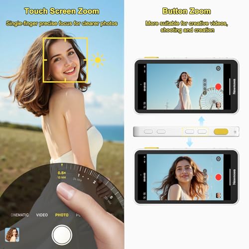 Detalle de Newmowa Monitor Táctil Magnético para Selfie y Vlog