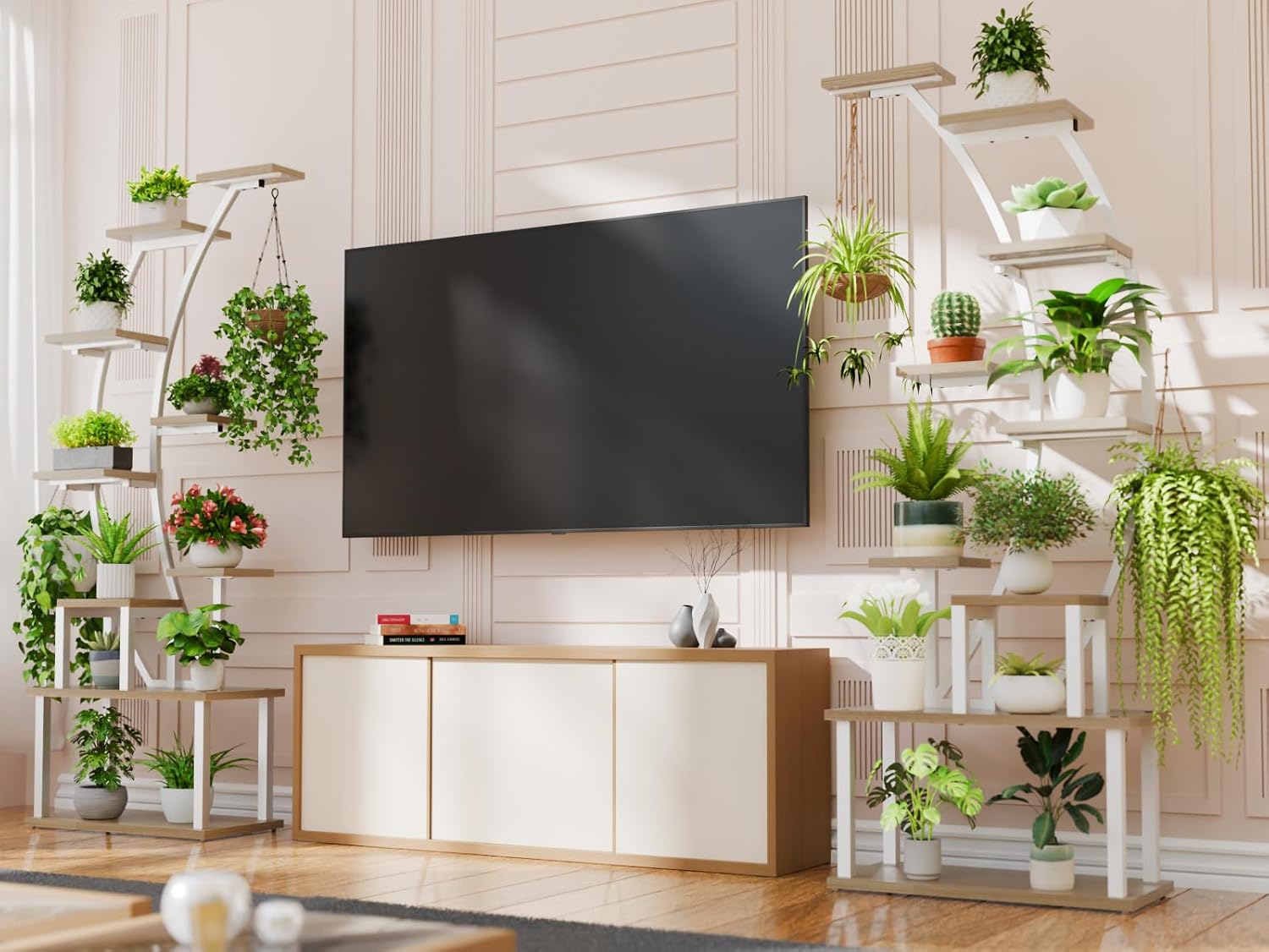 Thumbnail 4 de BACEKOLL Support pour plantes d’intérieur avec lampes de croissance
