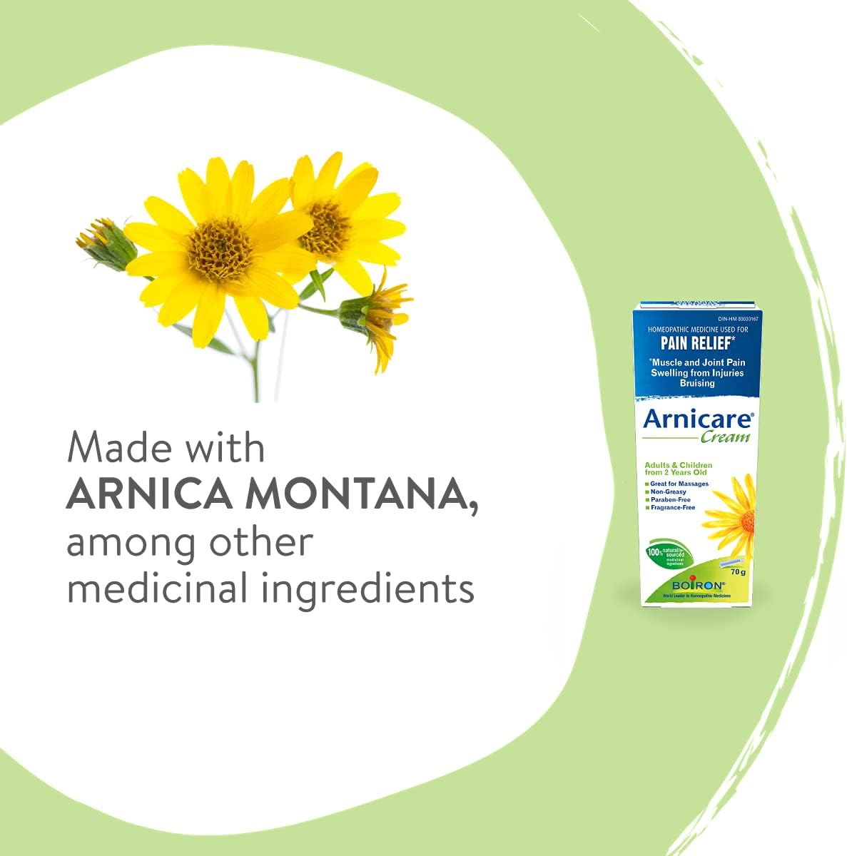 Thumbnail 4 de Boiron Arnicare Cream, 2 x 70 g, Arnica-Based Muscle & Joint Relief
