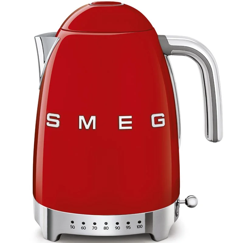 Smeg KLF04RDEU hervidor 1,7 L 2400 W rojo