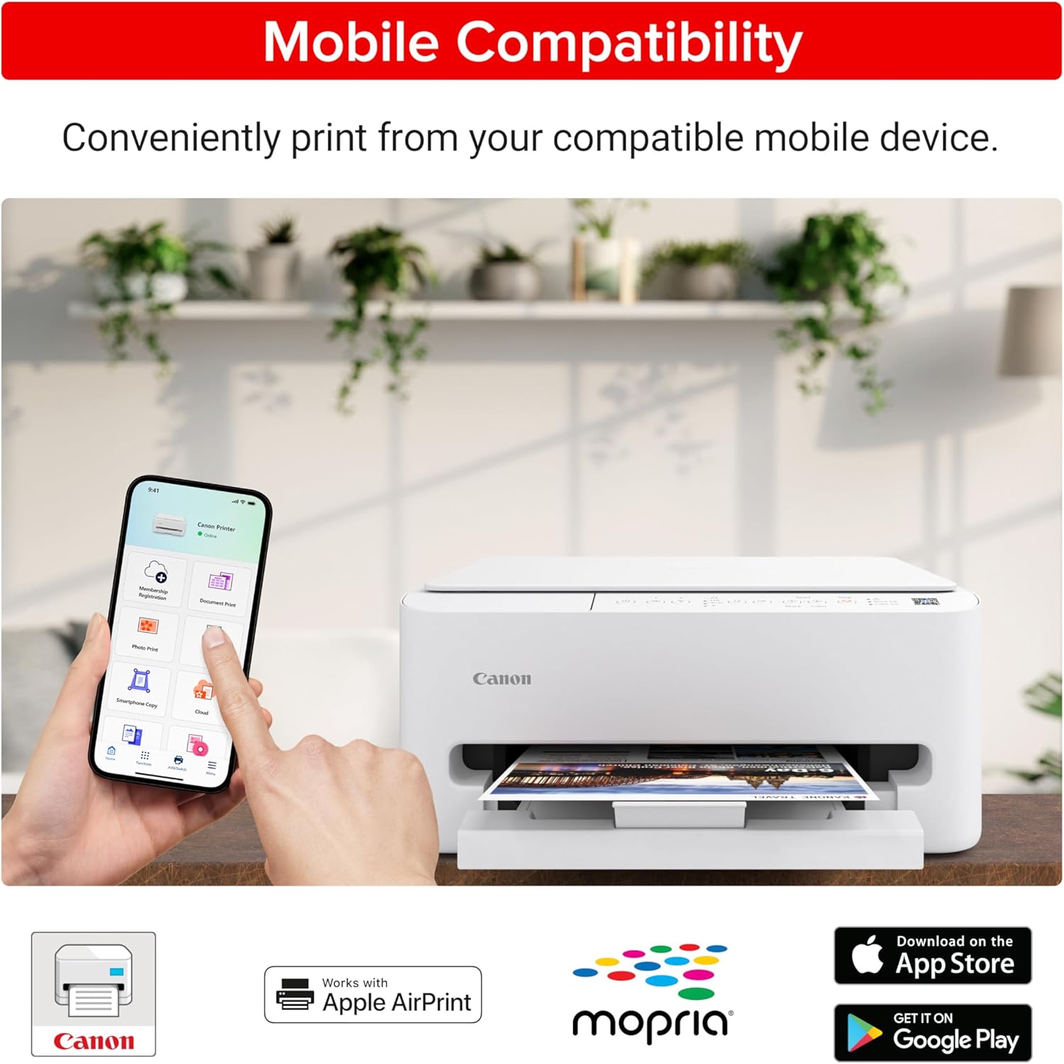 Thumbnail 4 de Canon PIXMA TS4320 Wireless Color Inkjet Printer